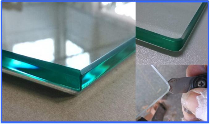 Black and White Color Safety Tempered  Glass Panel for Back Walls