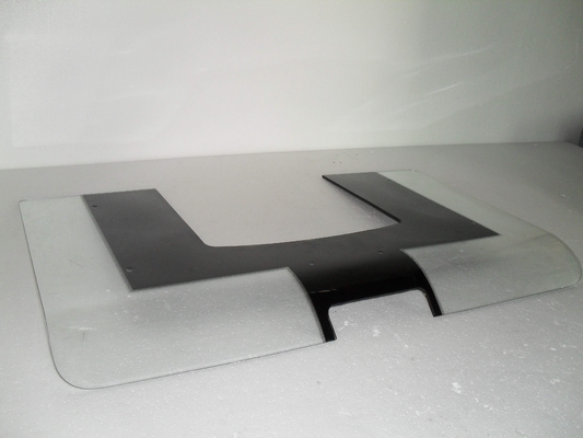 Thermal Stability Range Hood Glass High Polished Edges Safety Corners supplier