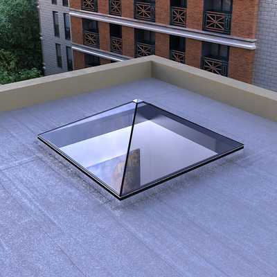 ANSI Z97.1 Standards Low E Tempered Glass For Skylights Roof  Window supplier