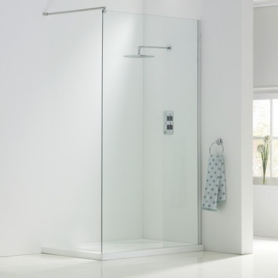 Transparent Bath Shower Screen Glass Panel  Tempered Glass Safety supplier