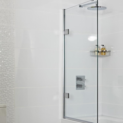 Transparent Bath Shower Screen Glass Panel  Tempered Glass Safety supplier