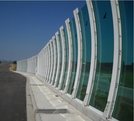 Safety Bent Laminated Glass For Public Highway Sound Proof System supplier