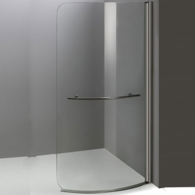 Transparent Bath Shower Screen Glass Bent Tempered Glass supplier