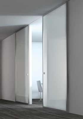 Perspective Tempered Glass Door Easy Cleaning High Purity 6mm supplier