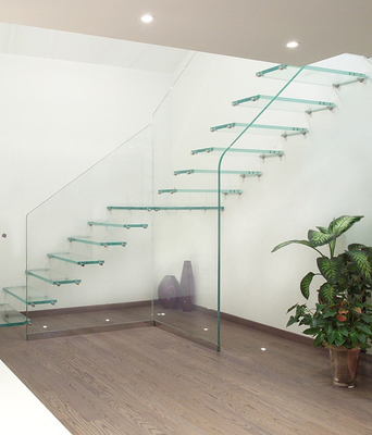 Customized Laminated Railing Glass High Temperature High Pressure supplier