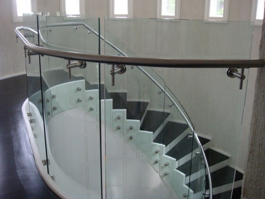 Customized Laminated Railing Glass High Temperature High Pressure supplier