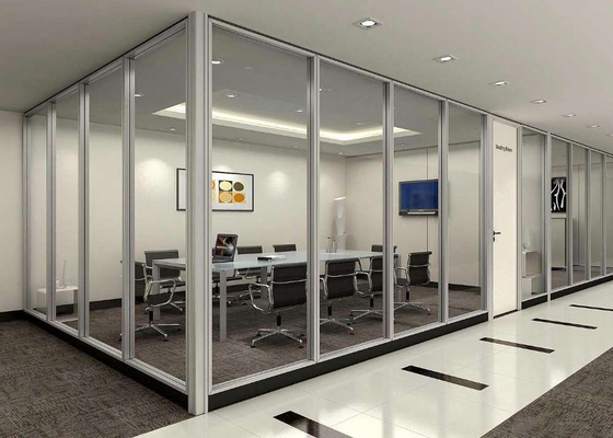 Soundproof Glass Partition Walls Laminated For Shopping Mall supplier