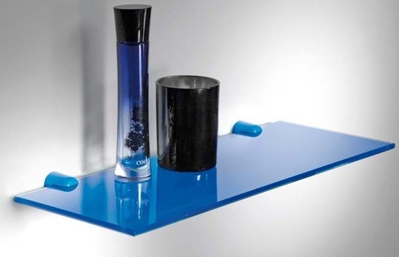 Shop Commercial Glass Shelves Color Painted With Polished Edges supplier