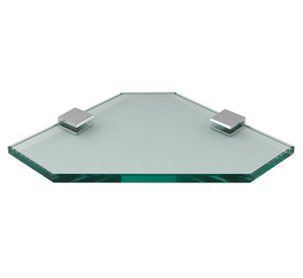 Diamond Shape Custom Shower Shelves For Bathroom Corner Green supplier