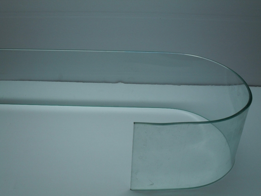 Highly Adaptable Tempered Curved Glass Shelves , Store Glass Shelves supplier
