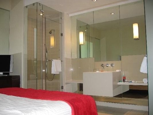 Hotel Shower Room Self Cleaning Glass Anti Bacteria EN12150 Standards supplier