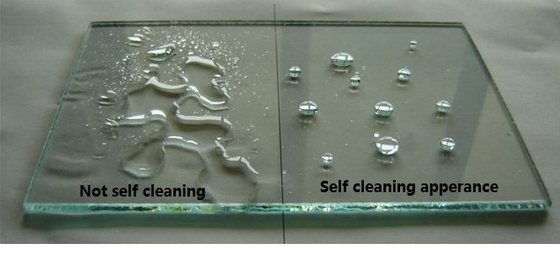 Custom Sizes Self Cleaning Glass Reduce The Ultraviolet Transmittance supplier